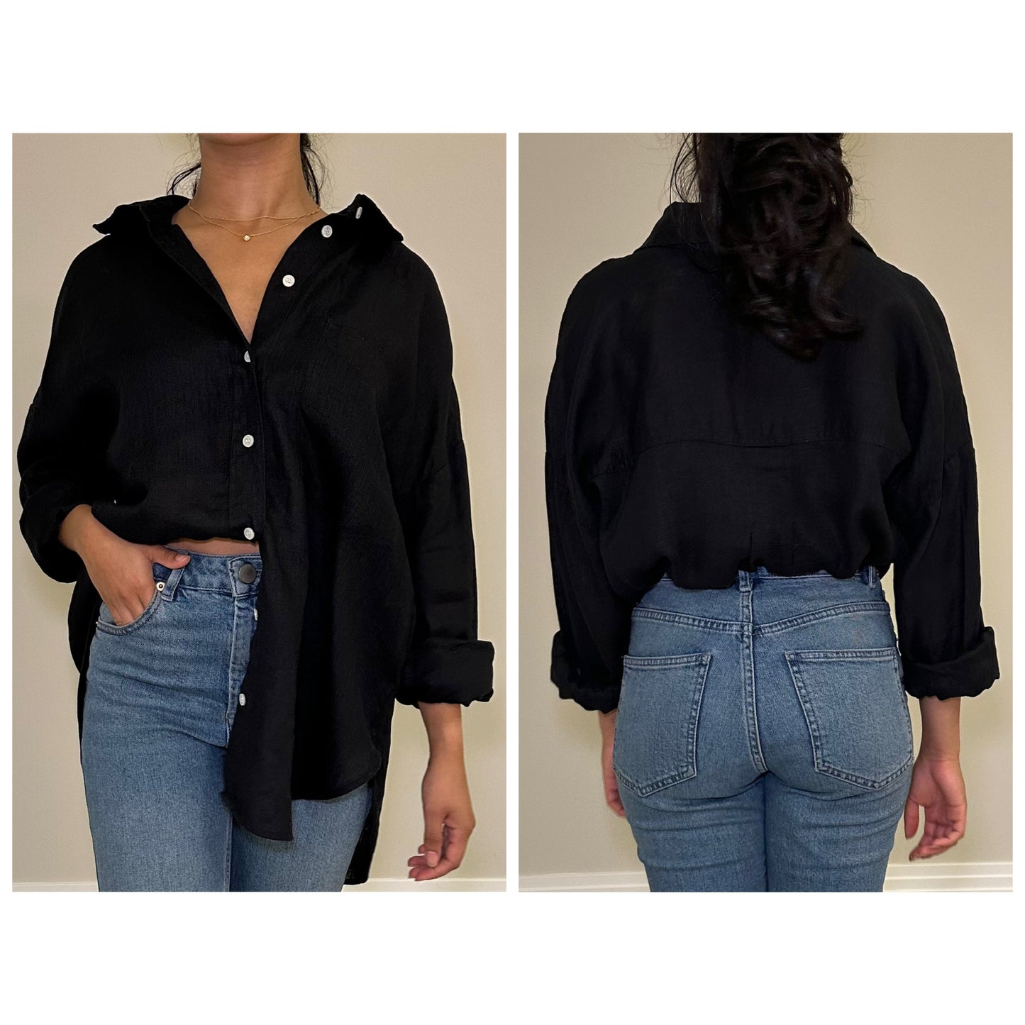 TUCK ME BAND - adjustable elastic belt to crop or tuck in your clothing - the ultimate fashion hack accessory